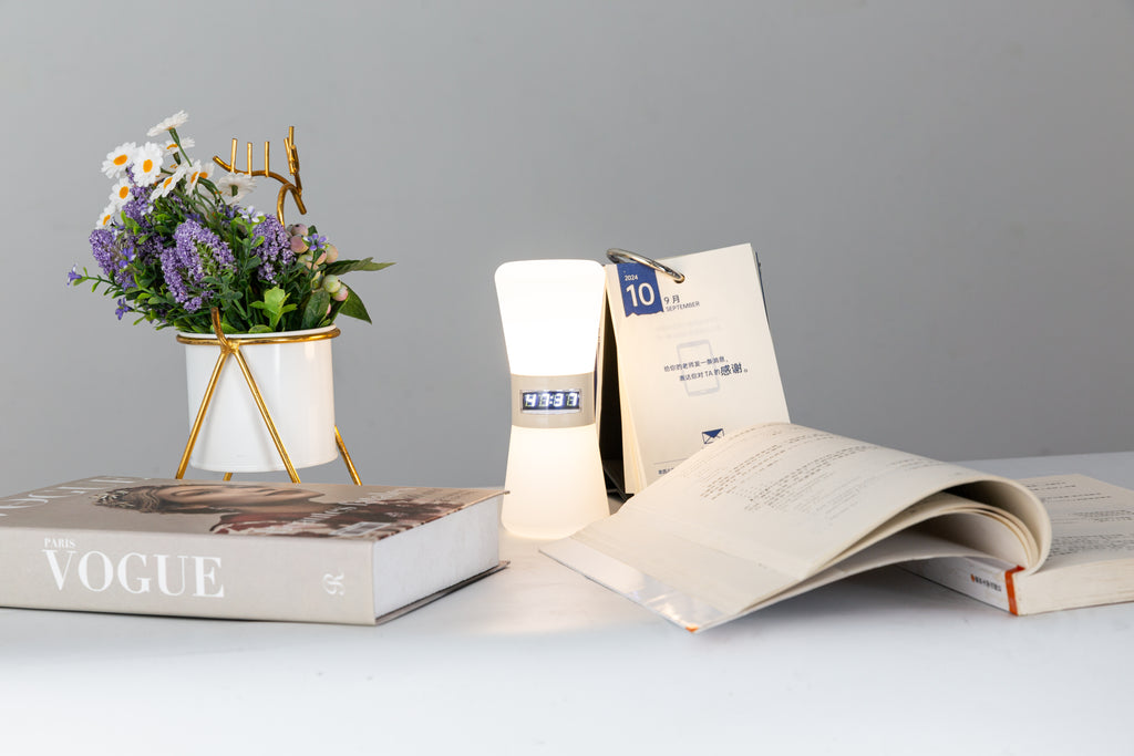 LUMEN TIDE - Hourglass Lamp