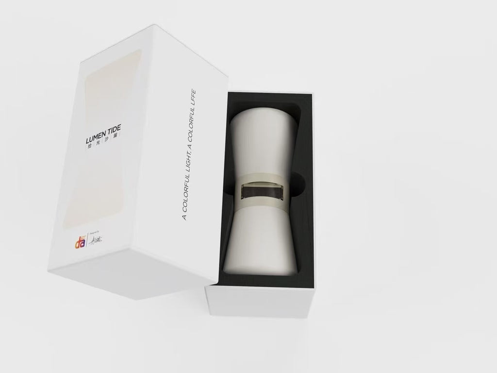 LUMEN TIDE - Hourglass Lamp