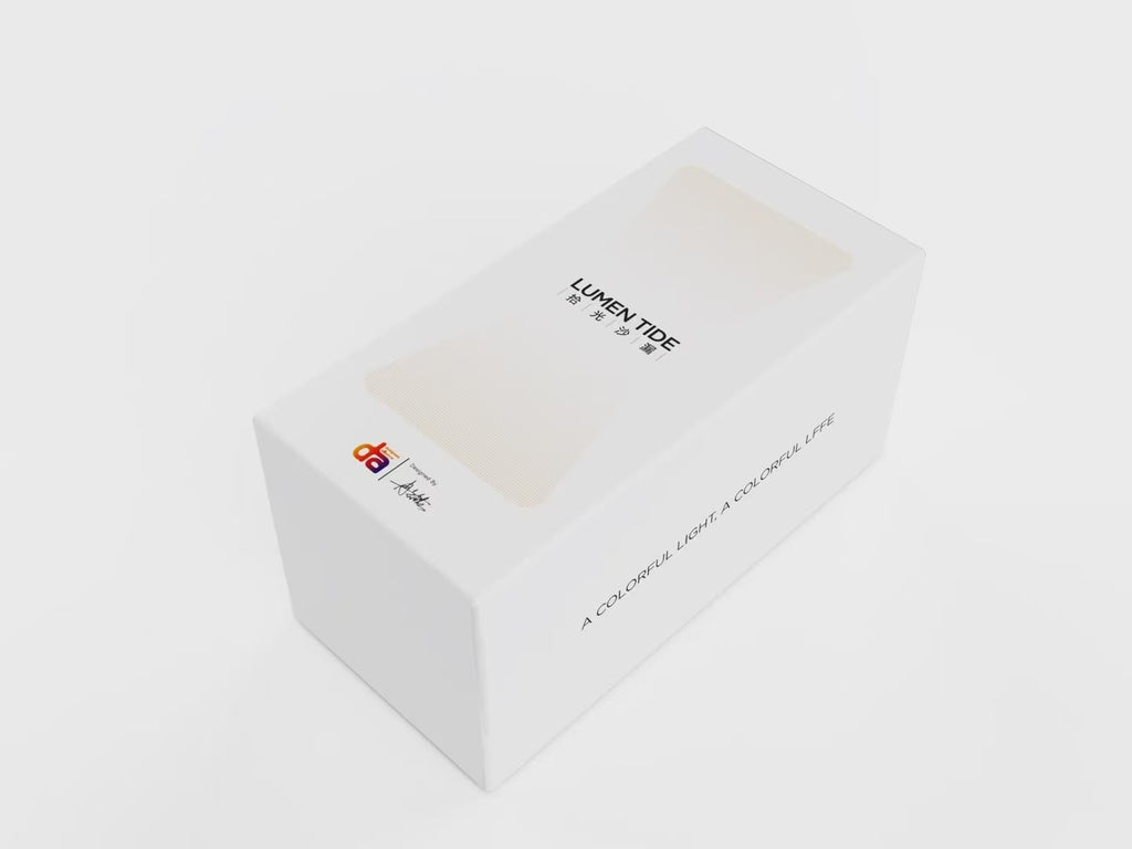 LUMEN TIDE - Hourglass Lamp