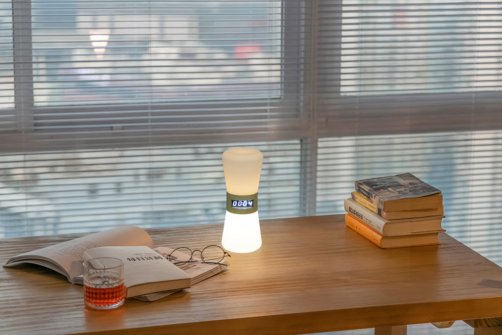 LUMEN TIDE - Hourglass Lamp
