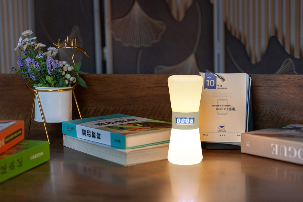 LUMEN TIDE - Hourglass Lamp